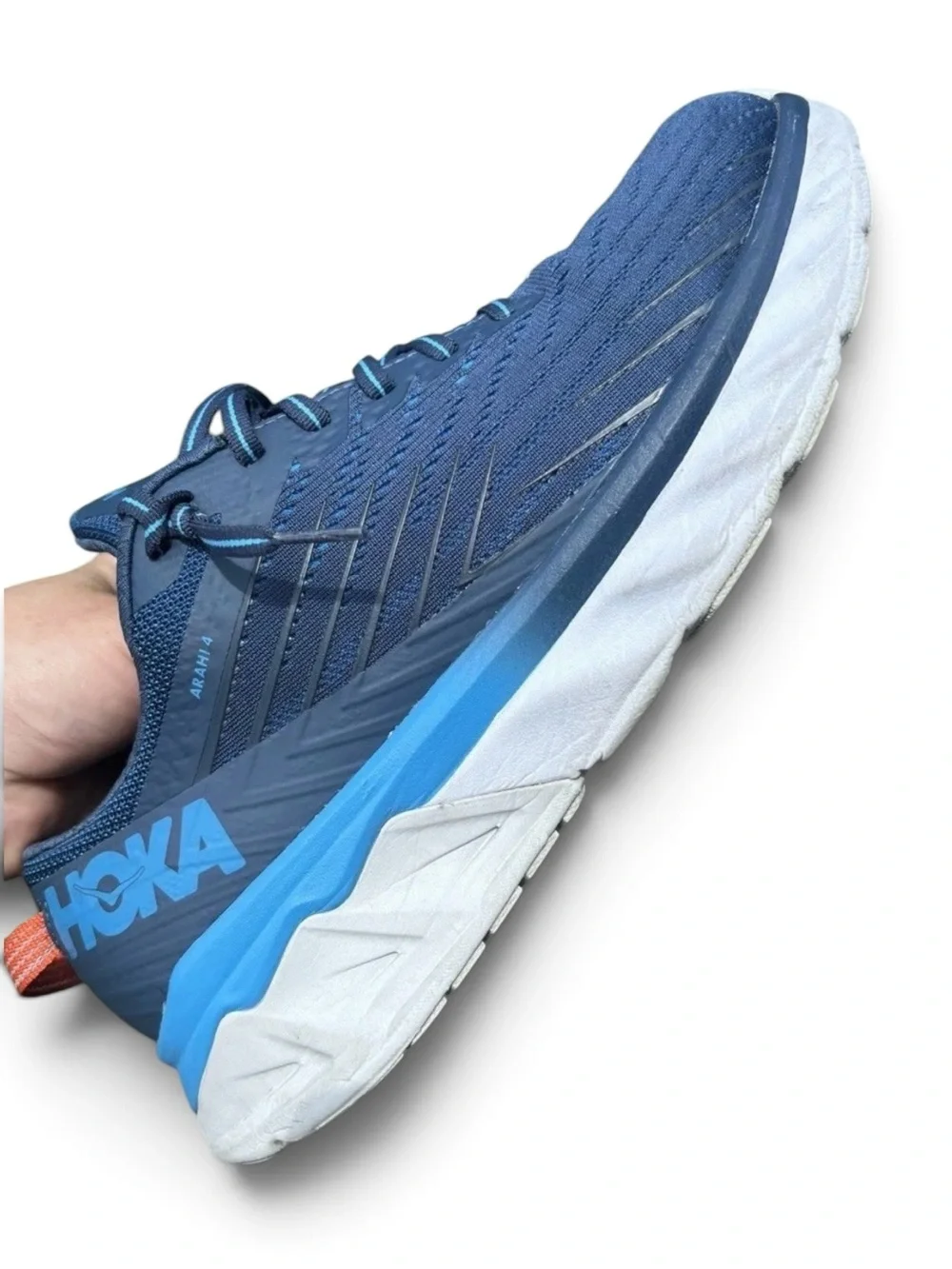 HOKA Men's Arahi 4 Navy Running Shoes